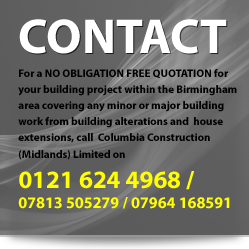 Contact Columbia Construction - Building Work Brimginahm